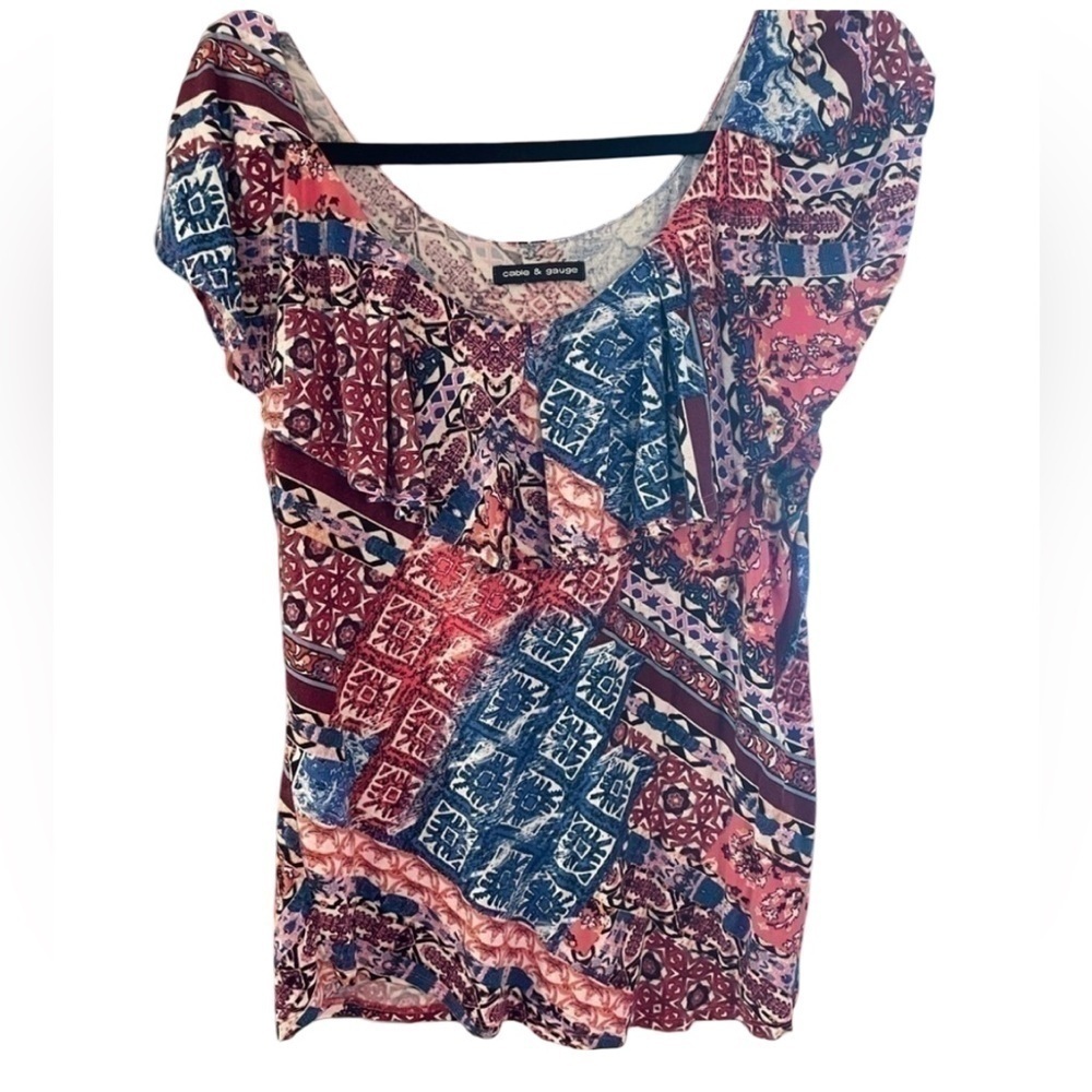 🎉2/$10 Floral Off Shoulder Top